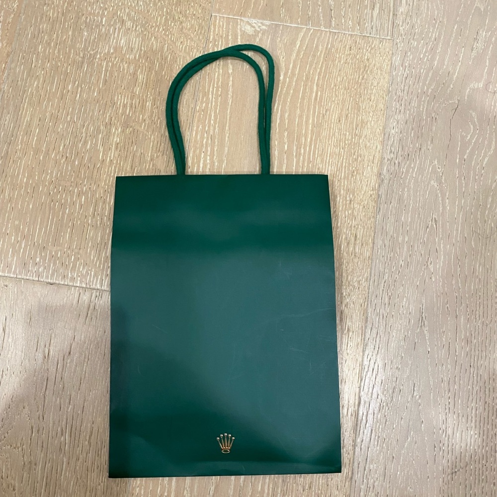 Authentic Rolex Shopping Bag. Great Condition.